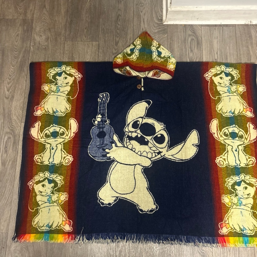 Stich cartoon New poncho